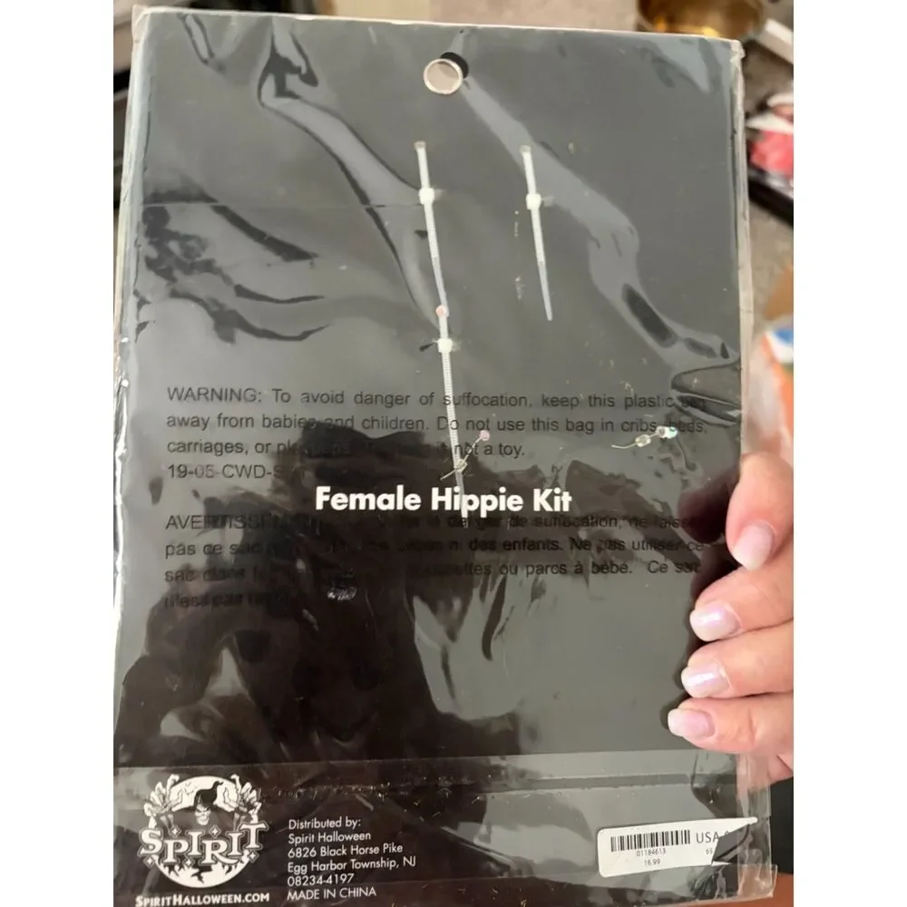 Female hippie Kit for costume - Picture 2 of 3